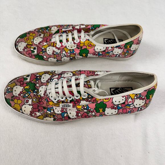 VANS Hello Kitty sneakers shoes us 8 men's 6.5 great condition - Picture 6 of 9